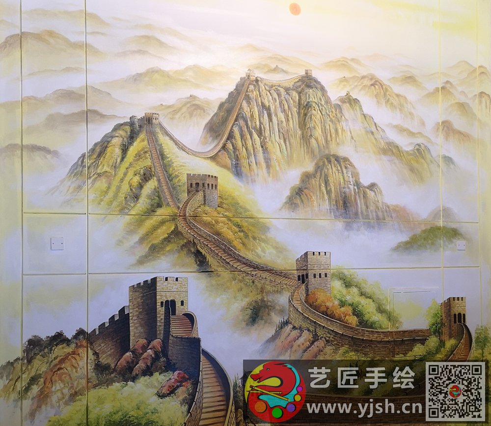 瓊海官塘小鎮 別墅墻體彩繪